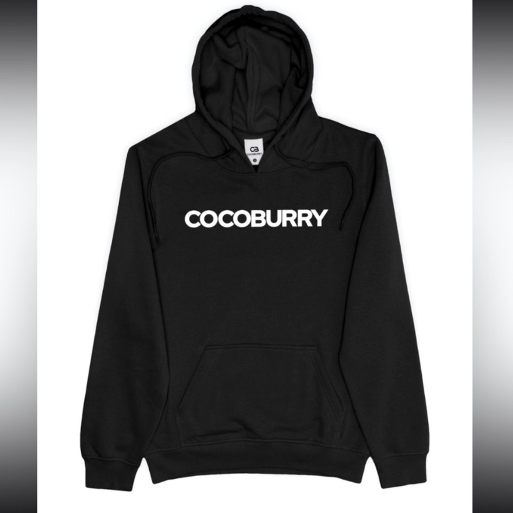 Cocoburry Black Hoodie! streetwear meets luxury